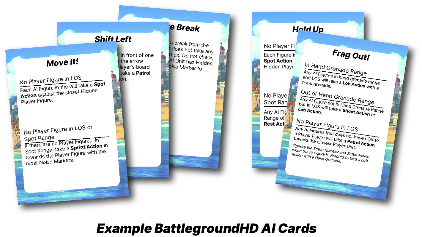 BattlegroundHD AI Cards